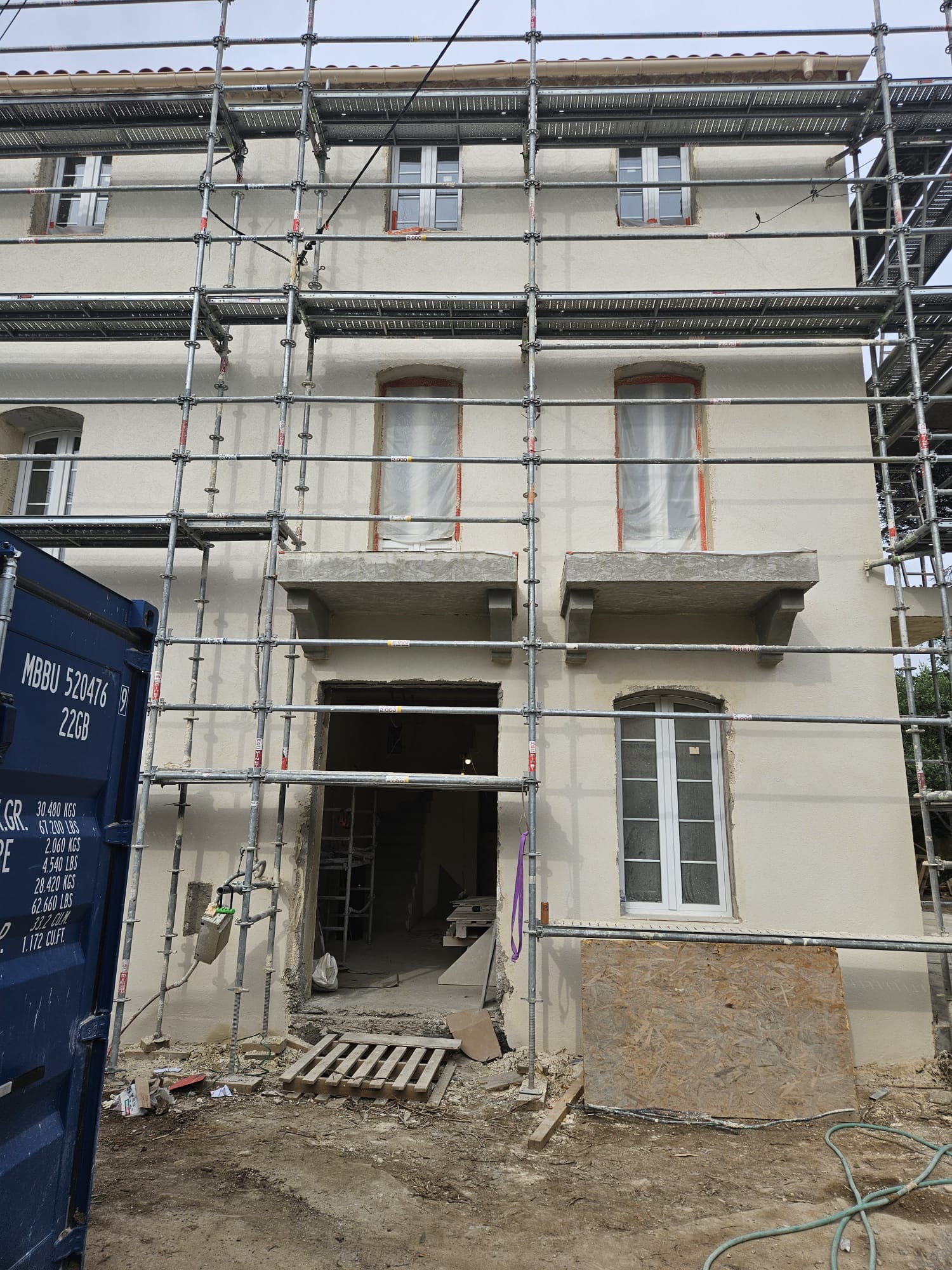 Isolation et façade