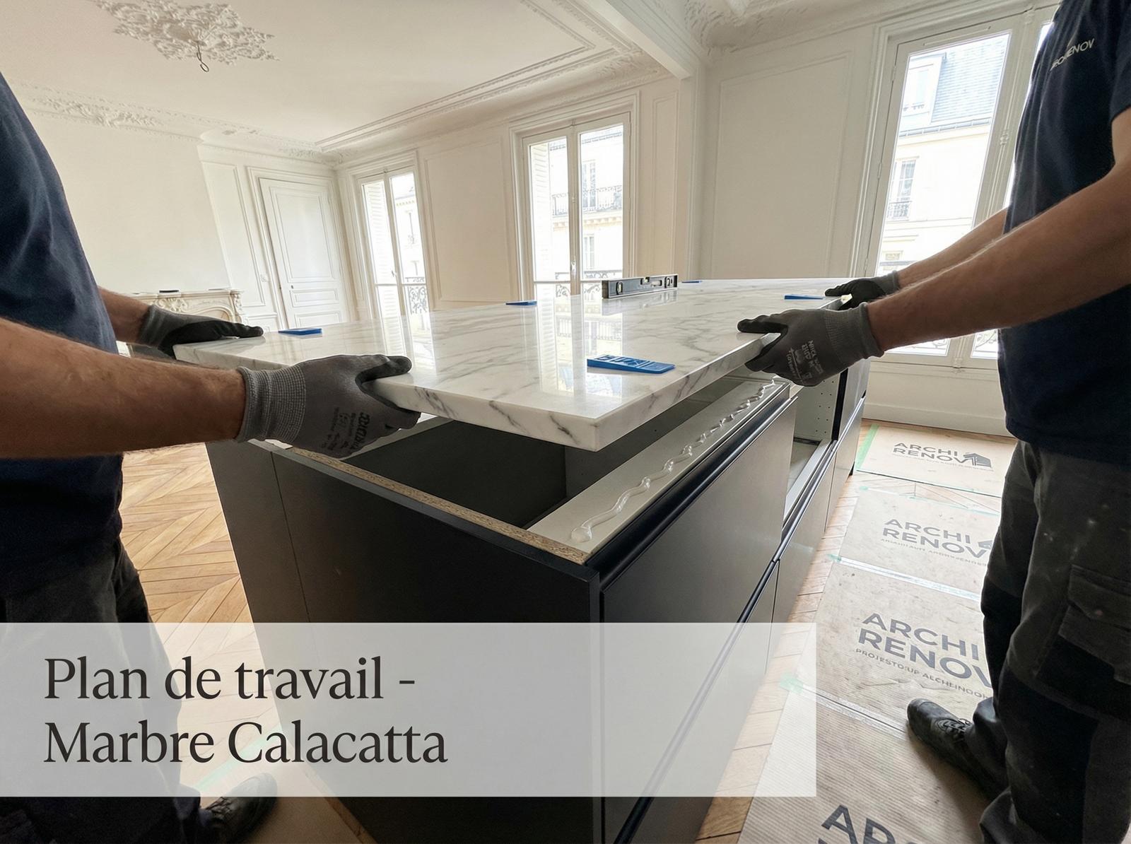 L'équipe RenovIntérieur en intervention